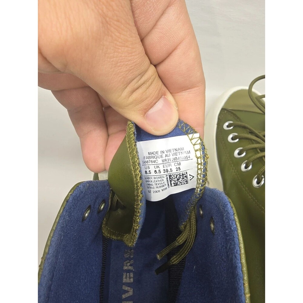Converse Chuck Taylor GORE-TEX Lugged High Top Dark Moss | Size 8.5 - Picture 8 of 9